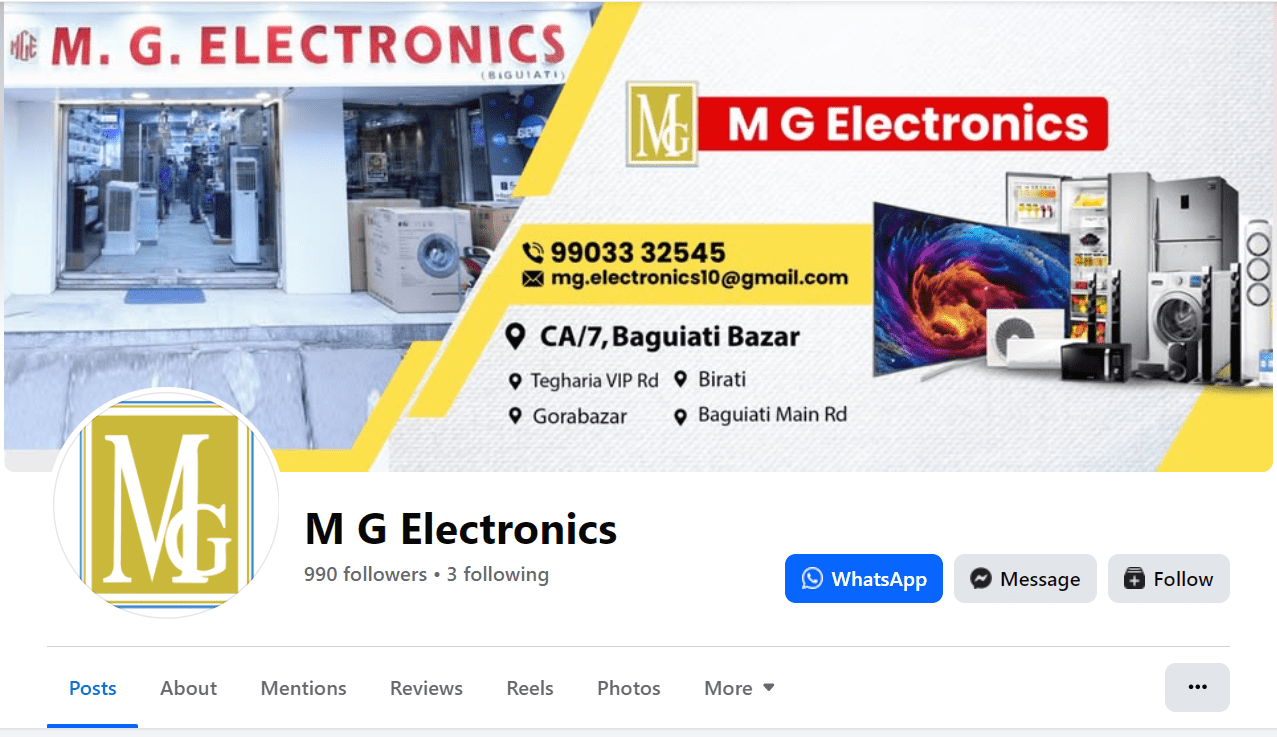 MG Electronics Kolkata