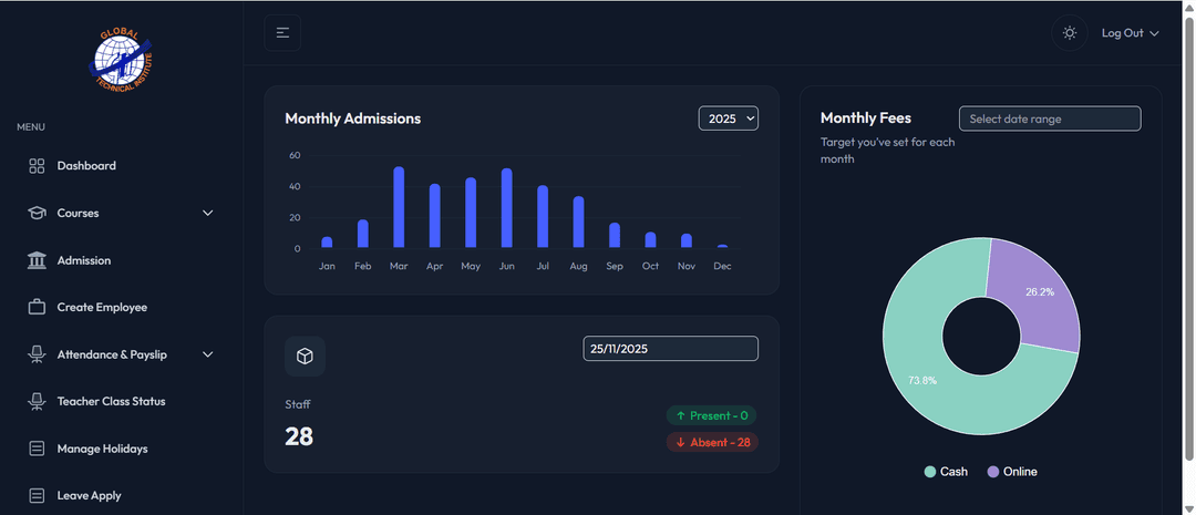 Education CRM Screenshot 1