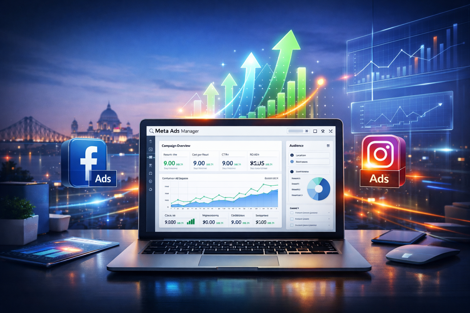 Meta Ads Services Kolkata by OMM Digital Solution