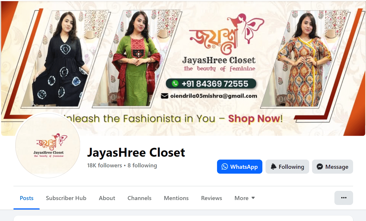 Jayashree Closet