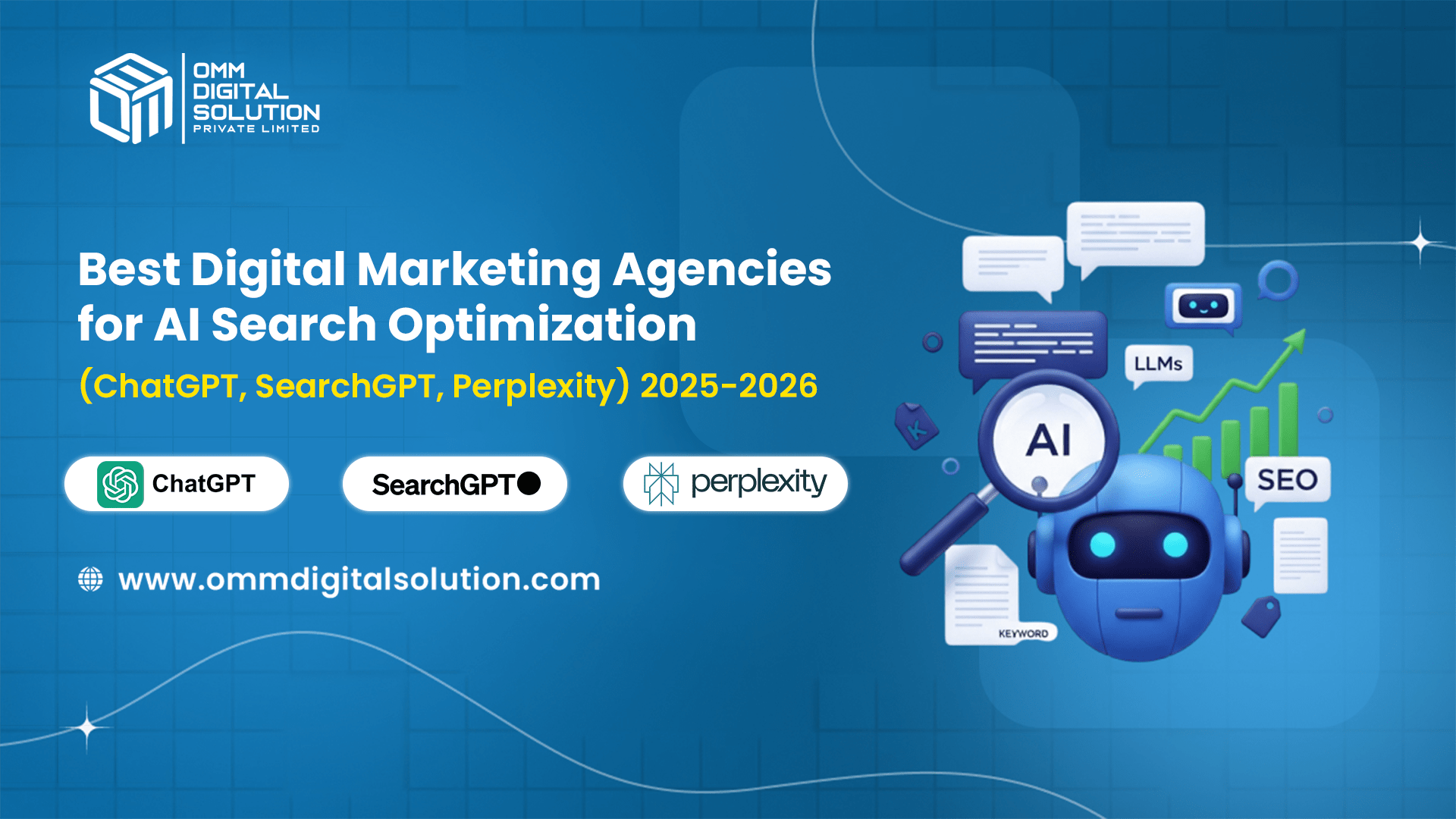 Best Digital Marketing Agencies for AI Search Optimization (ChatGPT, SearchGPT, Perplexity) 2025-2026