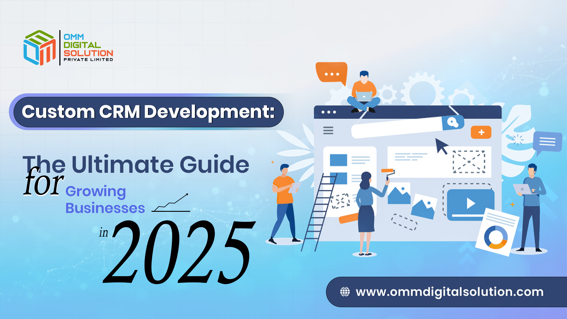 Custom CRM Development: The Ultimate Guide for Growing Businesses in 2025