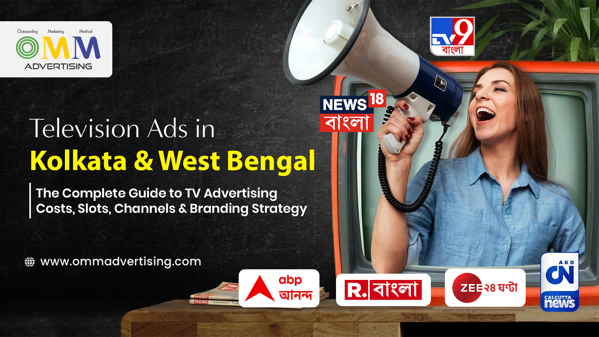 Television Ads in Kolkata & West Bengal: The Complete Guide to TV Advertising Costs, Slots, Channels & Branding Strategy