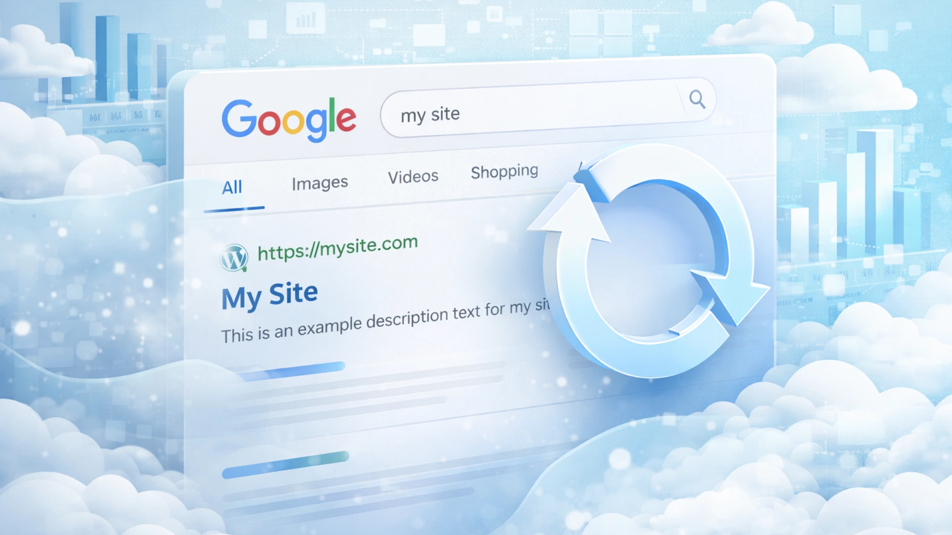 Google Cache Reset Concept