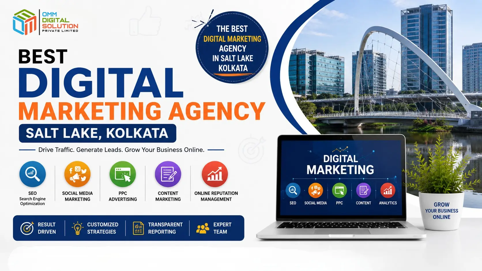Best Digital Marketing Agency in Salt Lake Sector V for IT & Tech Businesses