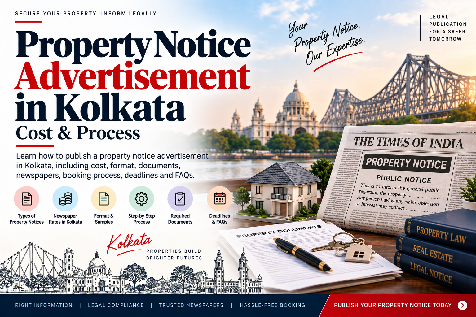 Property Notice Advertisement in Kolkata: Step-by-Step Complete Guide