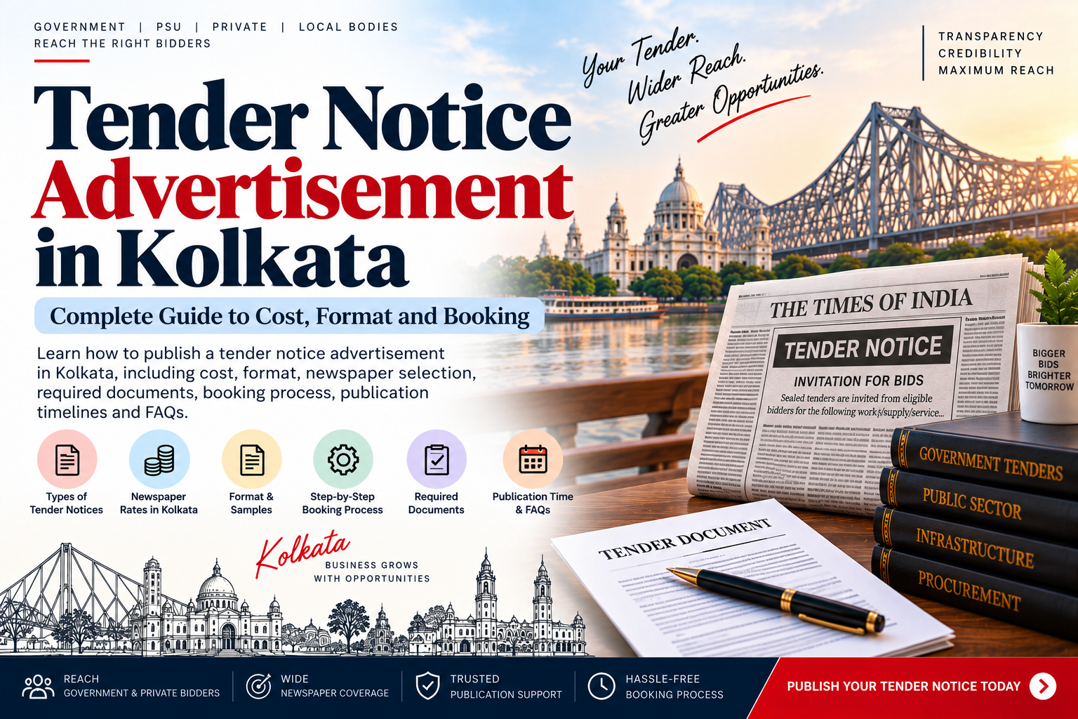 Tender Notice Advertisement in Kolkata: Step-by-Step Complete Guide
